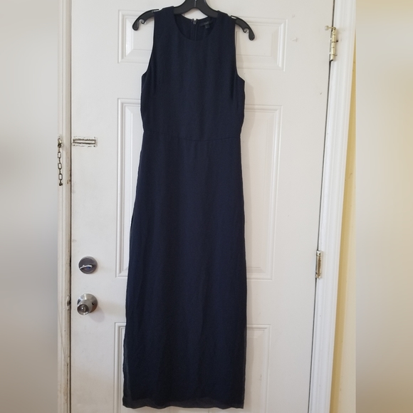 COS Navy Blue Sleeveless Maxi Dress - Picture 5 of 15